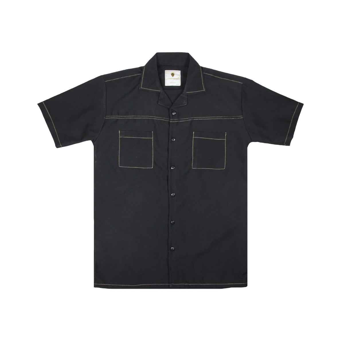 Cuban Collar Jacquard Shirt (LT-144-A-3456)