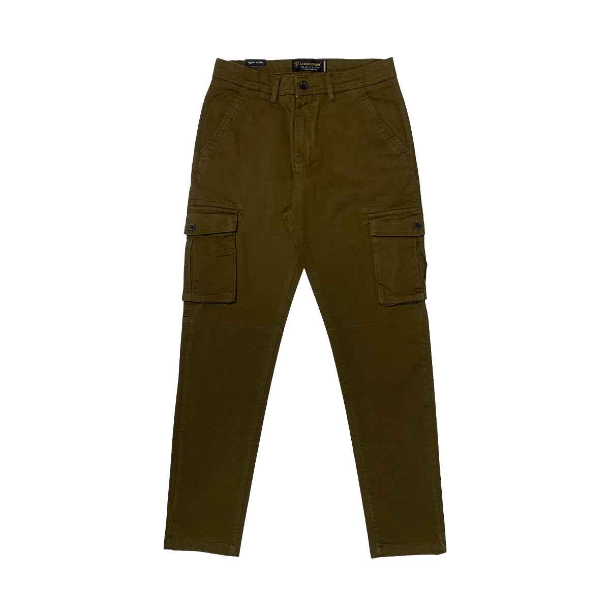 Relaxed Fit Cargo Pants - Cotton Cargo Pant (A-3575)