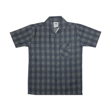Mens Cuban Collar Shirt A-2929 Half Sleeve Style