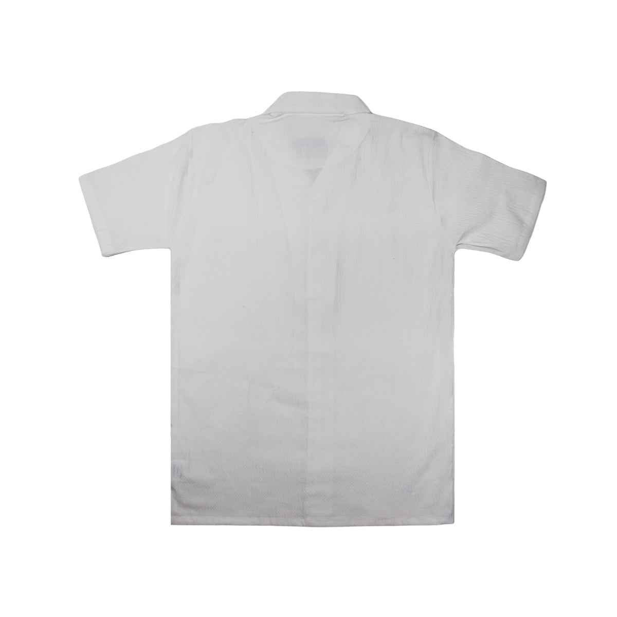Bubble Fabric Half Sleeves Shirt (Lt-46-A-3552)