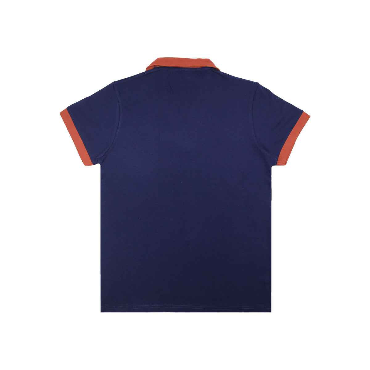 Men's Contrast Collar Polo - Jersey Collar Fashion Polo A-3399