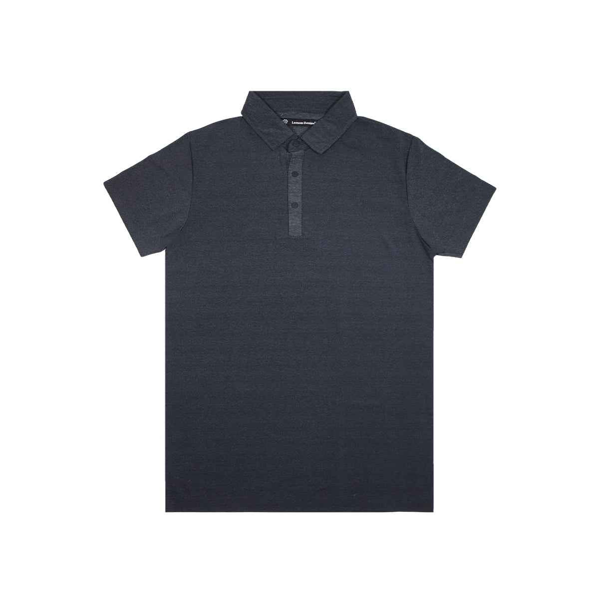 Mens Lycra Fabric Polo (A-3519) - LEMON DENIM