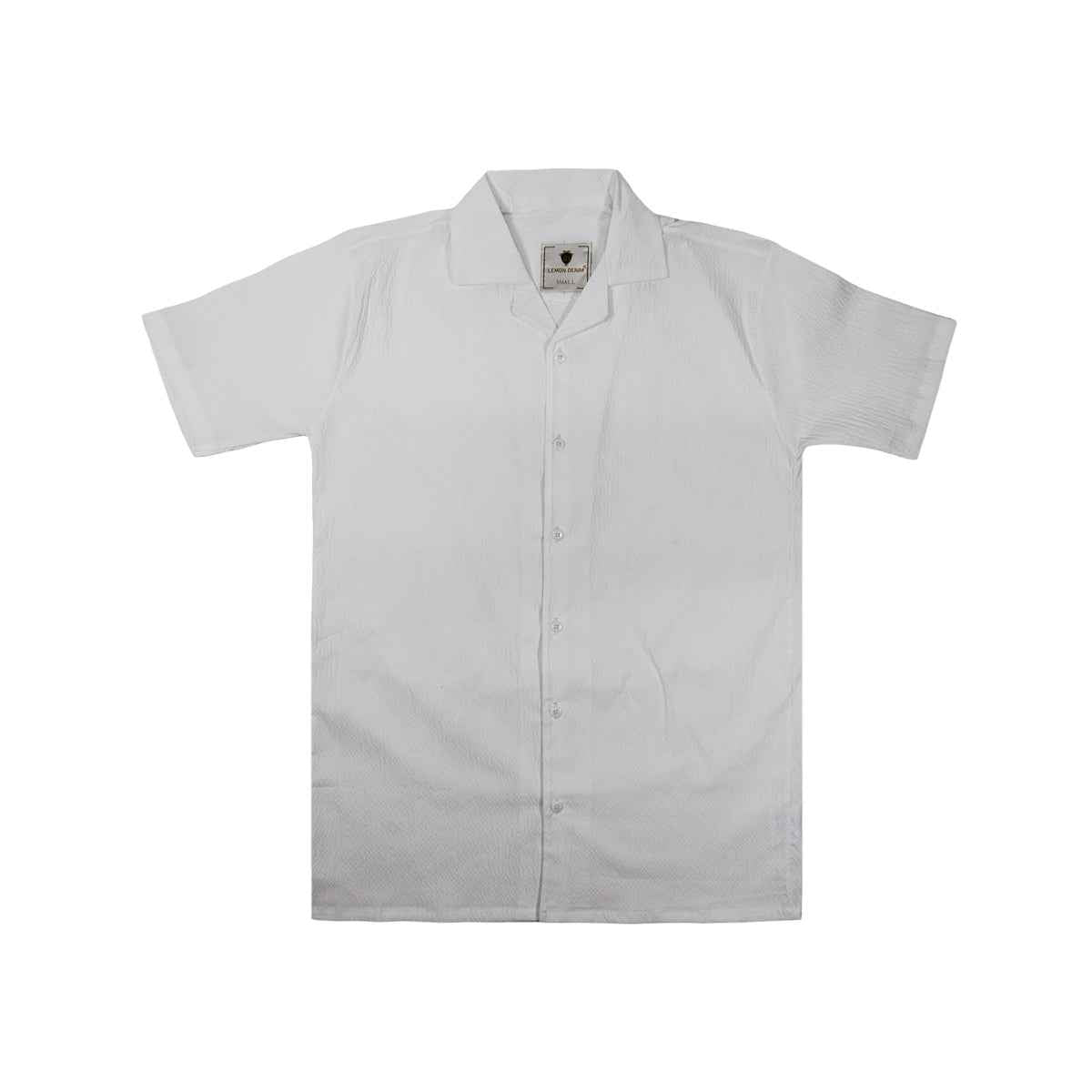 Bubble Fabric Half Sleeves Shirt (Lt-46-A-3552)