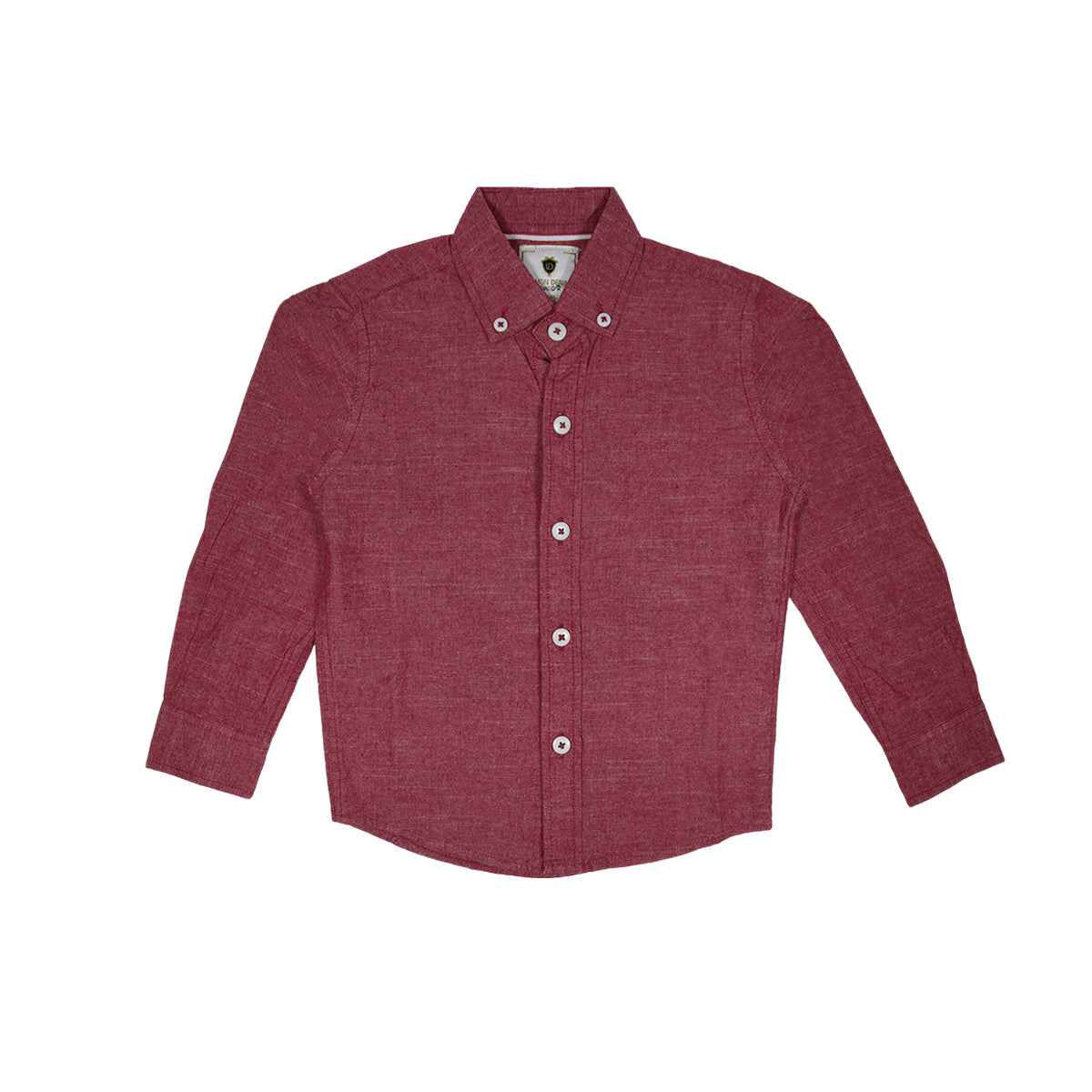 Boys Cotton Shirt - Self Cotton Shirt LT14-A-1805