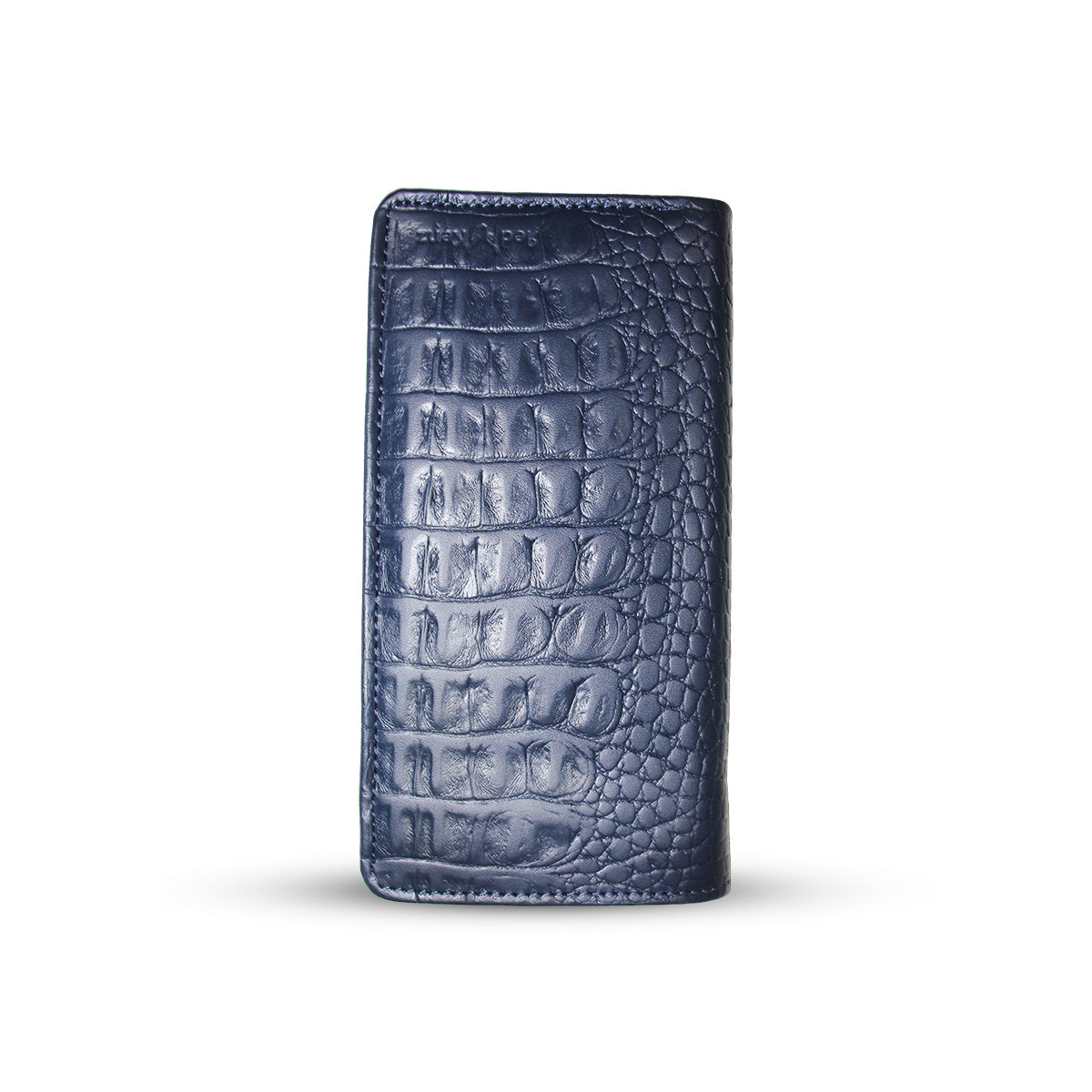 Original Leather Wallet A-3232 - Premium Quality Men's Accessory - LEMON DENIM