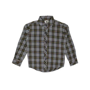Boys Checkered Shirt LT12 - Stylish and Comfortable Checkered Fashion