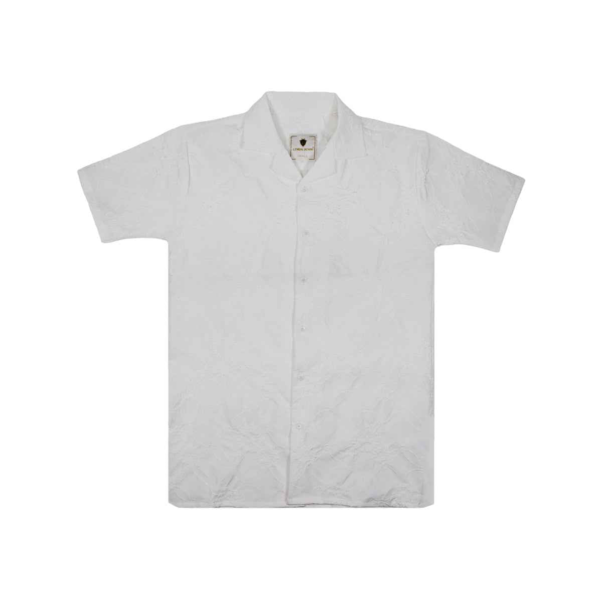 Bubble Fabric Half Sleeves Shirt (Lt-46-A-3552)