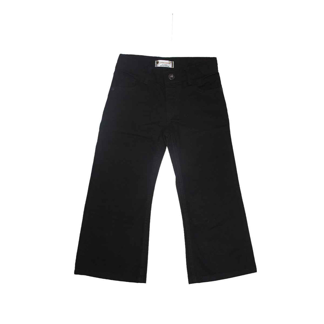 Girls Bell Bottom Jeans A-3309 - LEMON DENIM