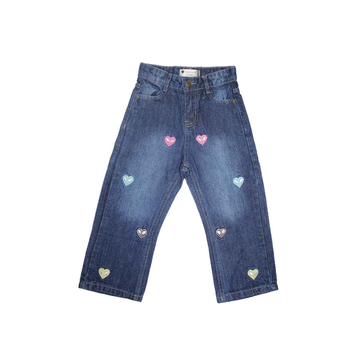 Girls Embroidered Jeans (A-3317)