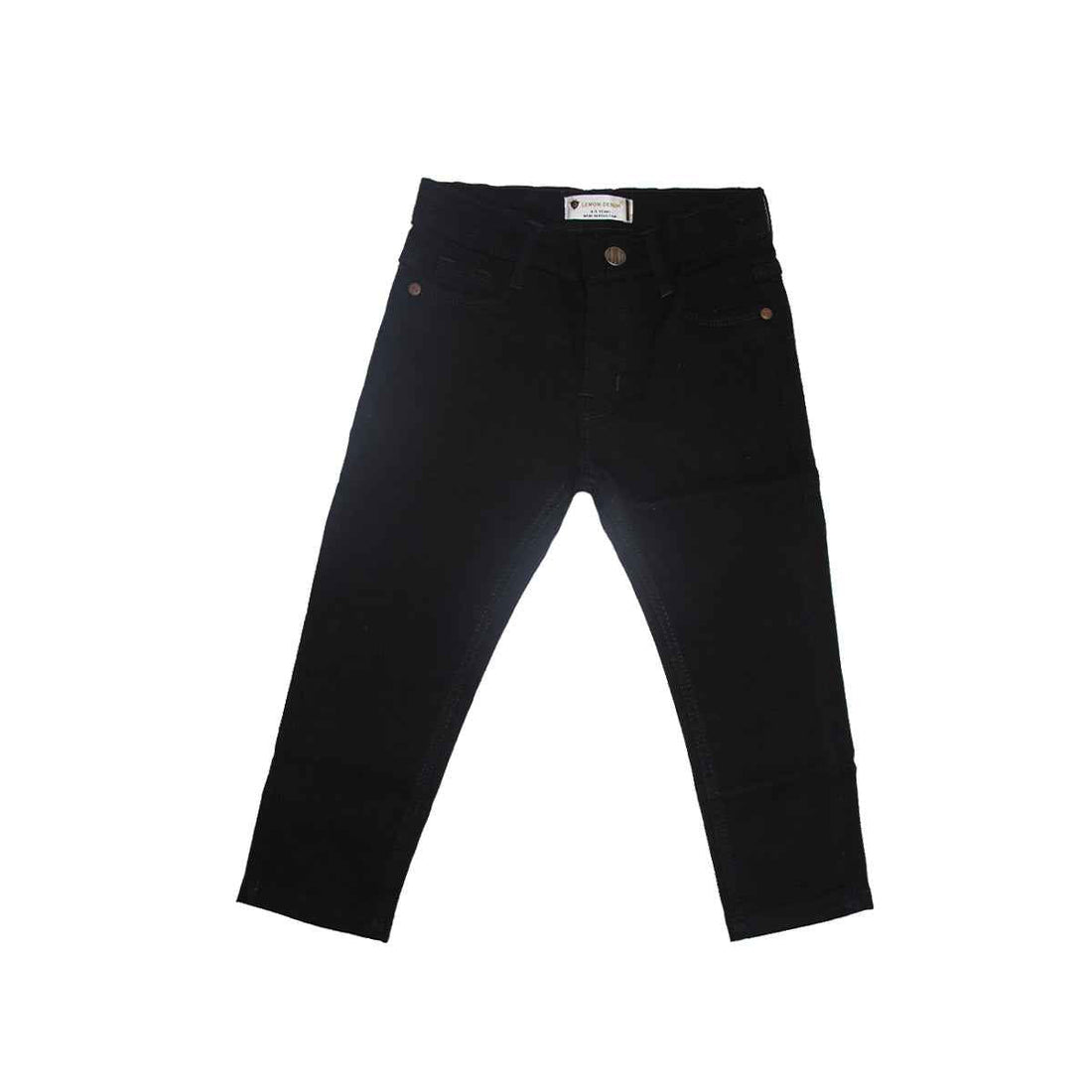 Boys Black Stretchable Jeans A-3359 - Stylish Comfort