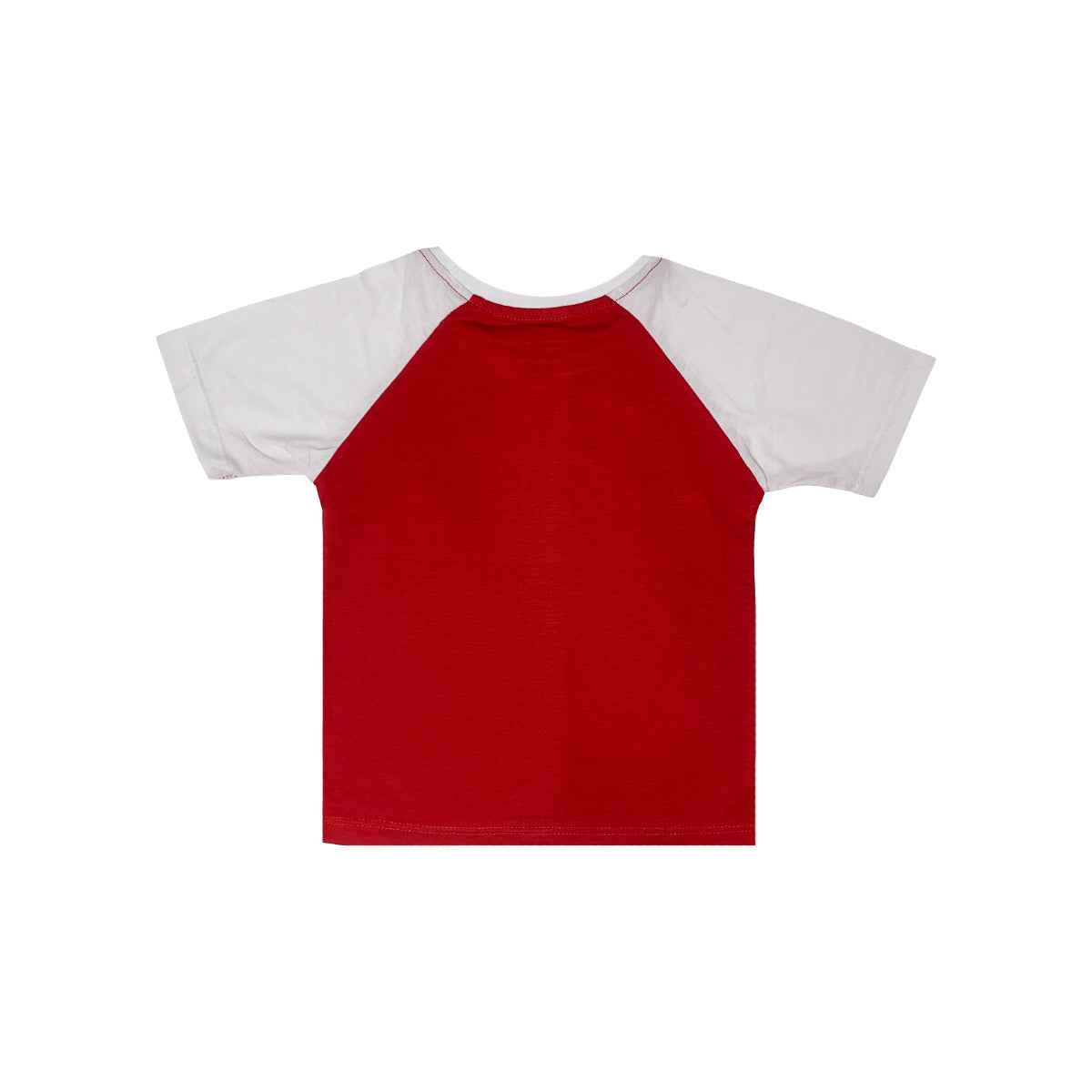 Red and White Graphic T-Shirt A-1594