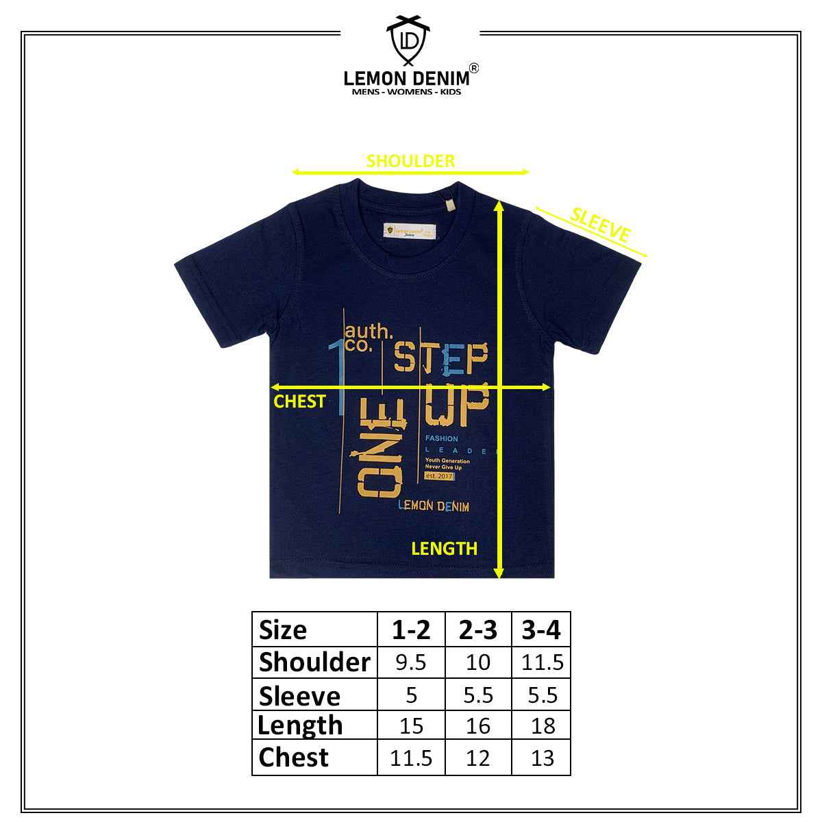 KIDS GRAPHIC T-SHIRT D01 A-1539 - Trendy Kids Graphic T-Shirt for Creative Style