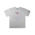 Reound Neck Jarsey Fabric T-Shirt (A-3481) - LEMON DENIM