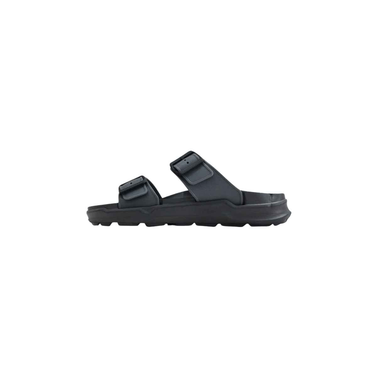 Black Designed slipper (A-2428) - LEMON DENIM