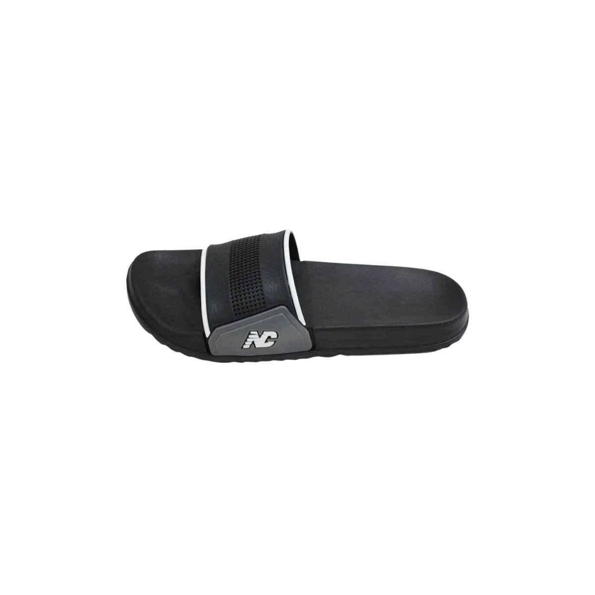 Grey Net Style Slipper (A-2429) - LEMON DENIM