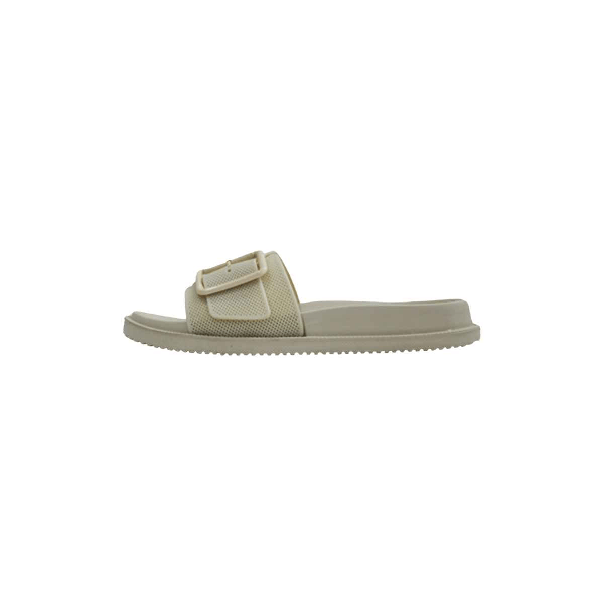 Fone Colour Belt Slipper - Trendy and Comfortable Footwear A-2433 - LEMON DENIM