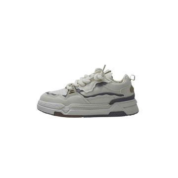 Colour Block Sneaker (A-2323) - LEMON DENIM