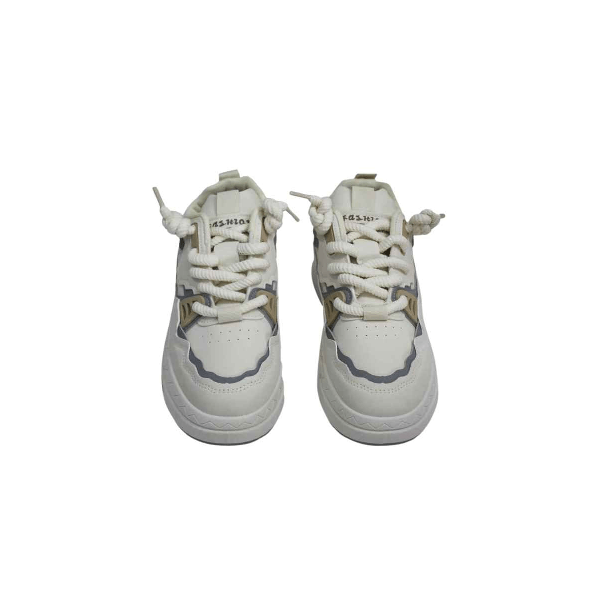 Colour Block Sneaker (A-2323) - LEMON DENIM