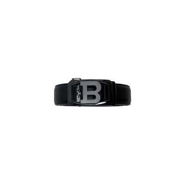 Double Color Metal Automatic Belt for Effortless Style A-2524 - LEMON DENIM