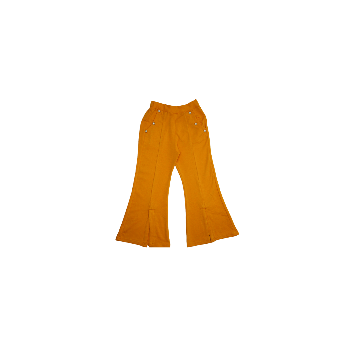 Girls Jersey Palazzo Pants for Comfort and Style - LEMON DENIM