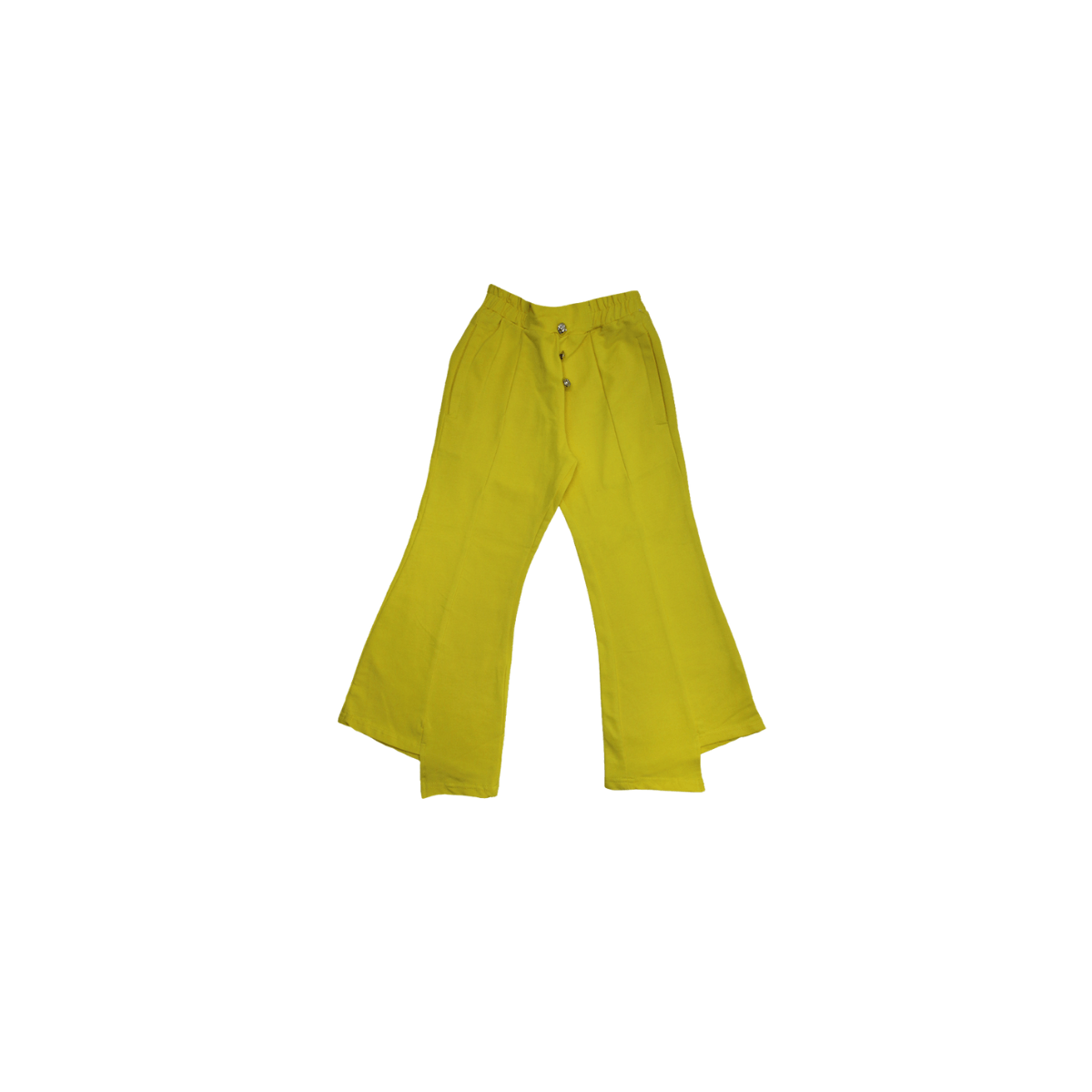 Girls Jersey Palazzo Pants for Comfort and Style - LEMON DENIM