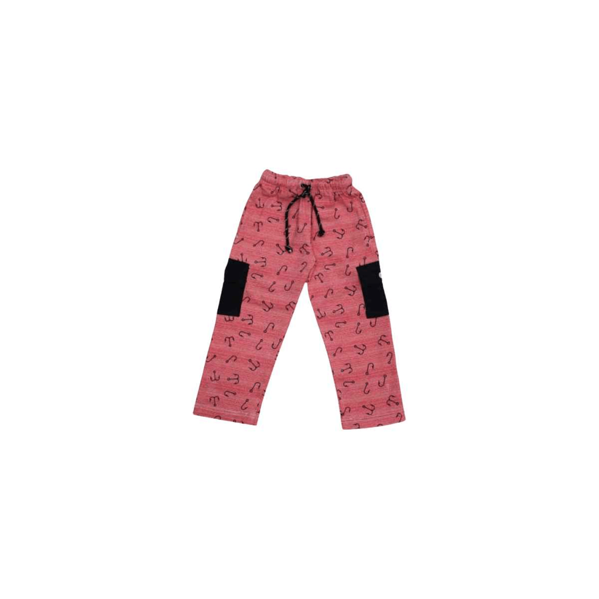 Kids Cotton Co-Ord Set - Printed Cotton Outfit for Kids A-2728/29 - LEMON DENIM