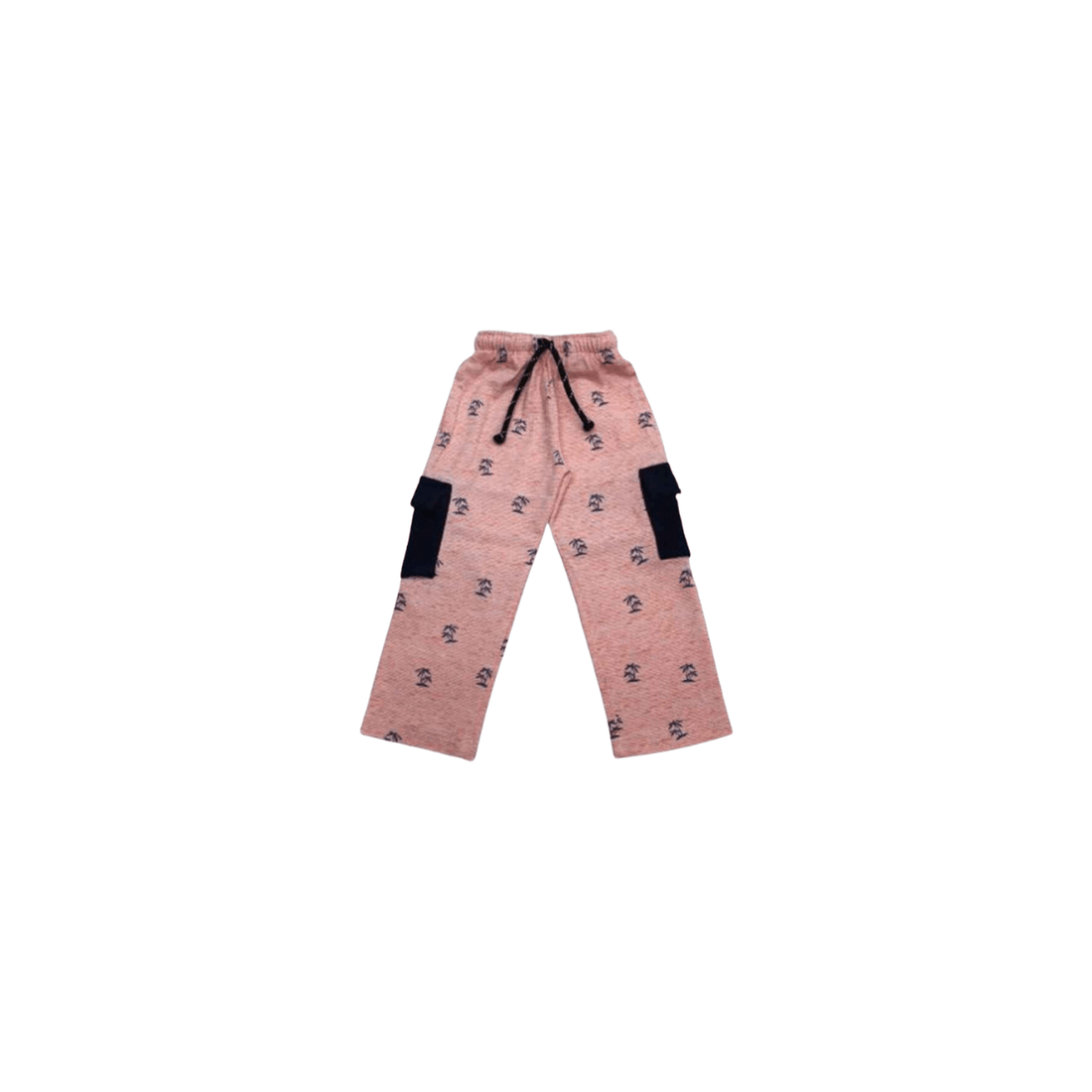 Kids Cotton Co-Ord Set with Fun Prints A-2730/31 - LEMON DENIM