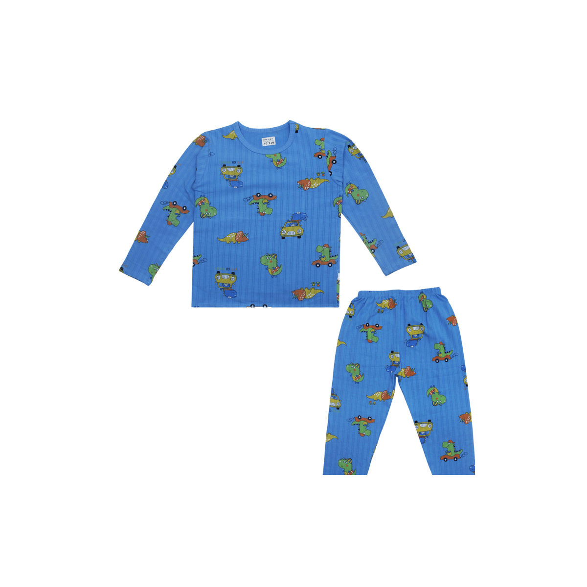 Blue Kids Printed Suit