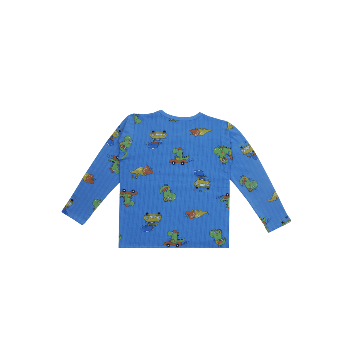Blue Kids Printed Suit