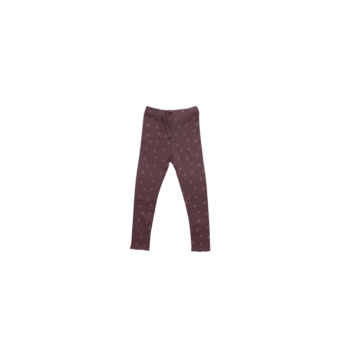 Purple Rib Fabric Pajama A-2474 - LEMON DENIM