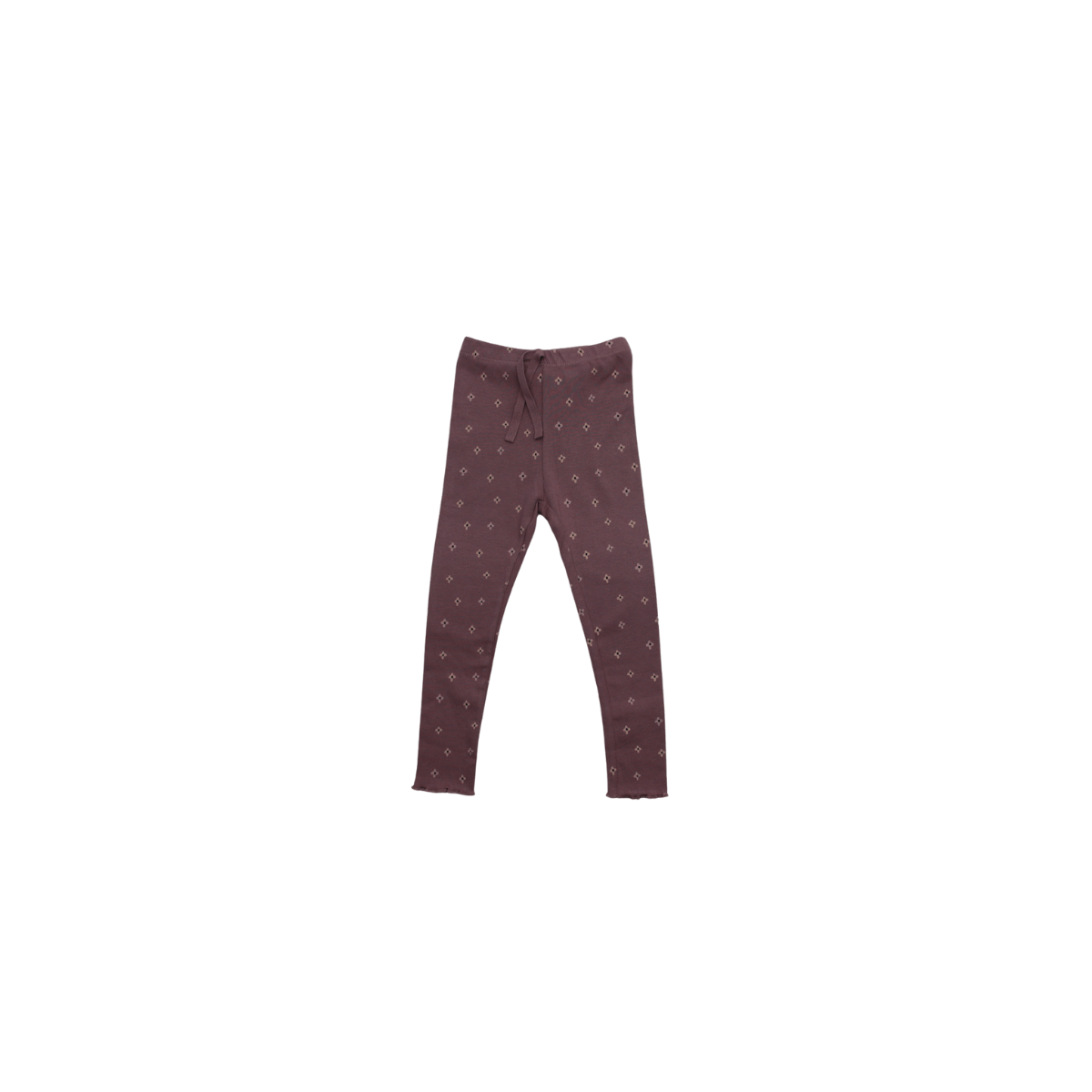 Purple Rib Fabric Pajama A-2474 - LEMON DENIM