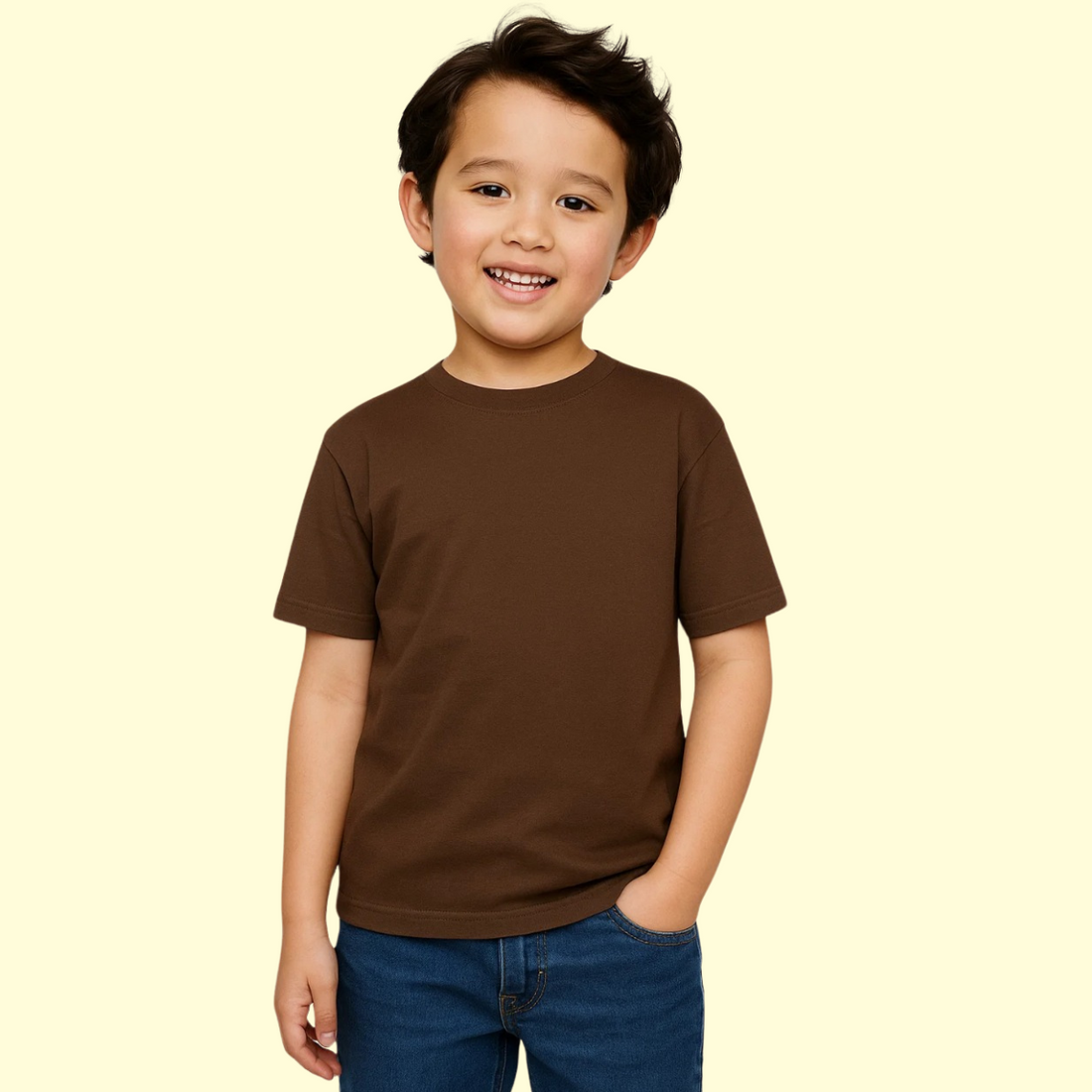 Boys Basic Tee LT-140-A-3058 for Everyday Comfort