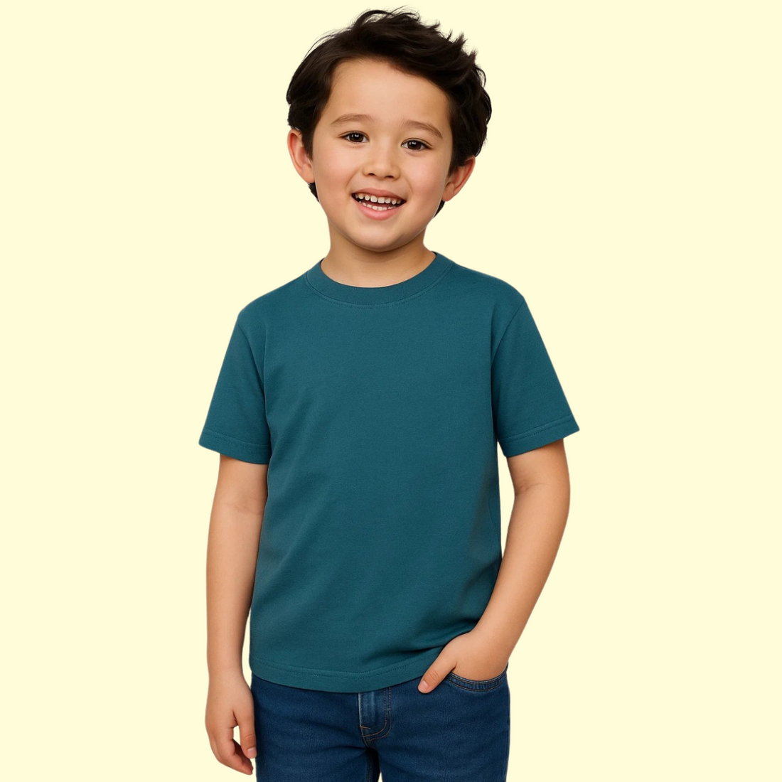 Boys Basic Tee LT-140-A-3048 - Stylish and Comfortable Basics for Boys