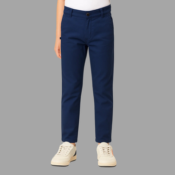 Kids Cotton Cheenos (A-2856) - LEMON DENIM