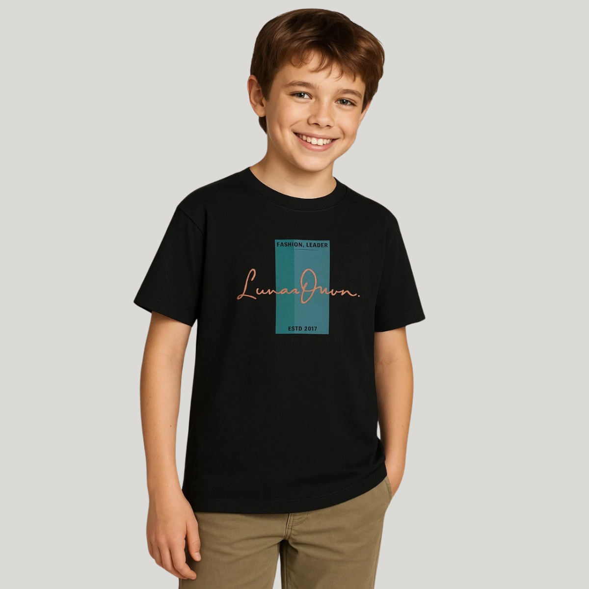 BOYS GRAPHIC TSHIRT D03 A-1592 - Stylish Boys Graphic T-Shirt