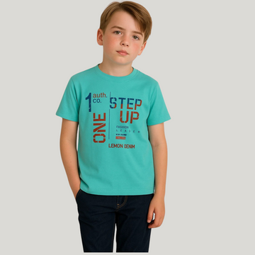 KIDS GRAPHIC T-SHIRT D01 A-1541 - Stylish and Fun Design for Children