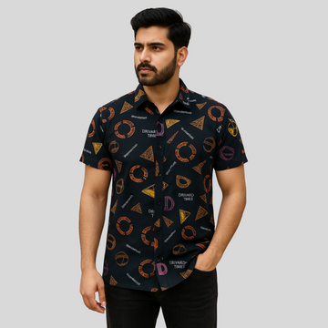 Men's Casual Printed Shirt A-1333 - Stylish and Comfortable