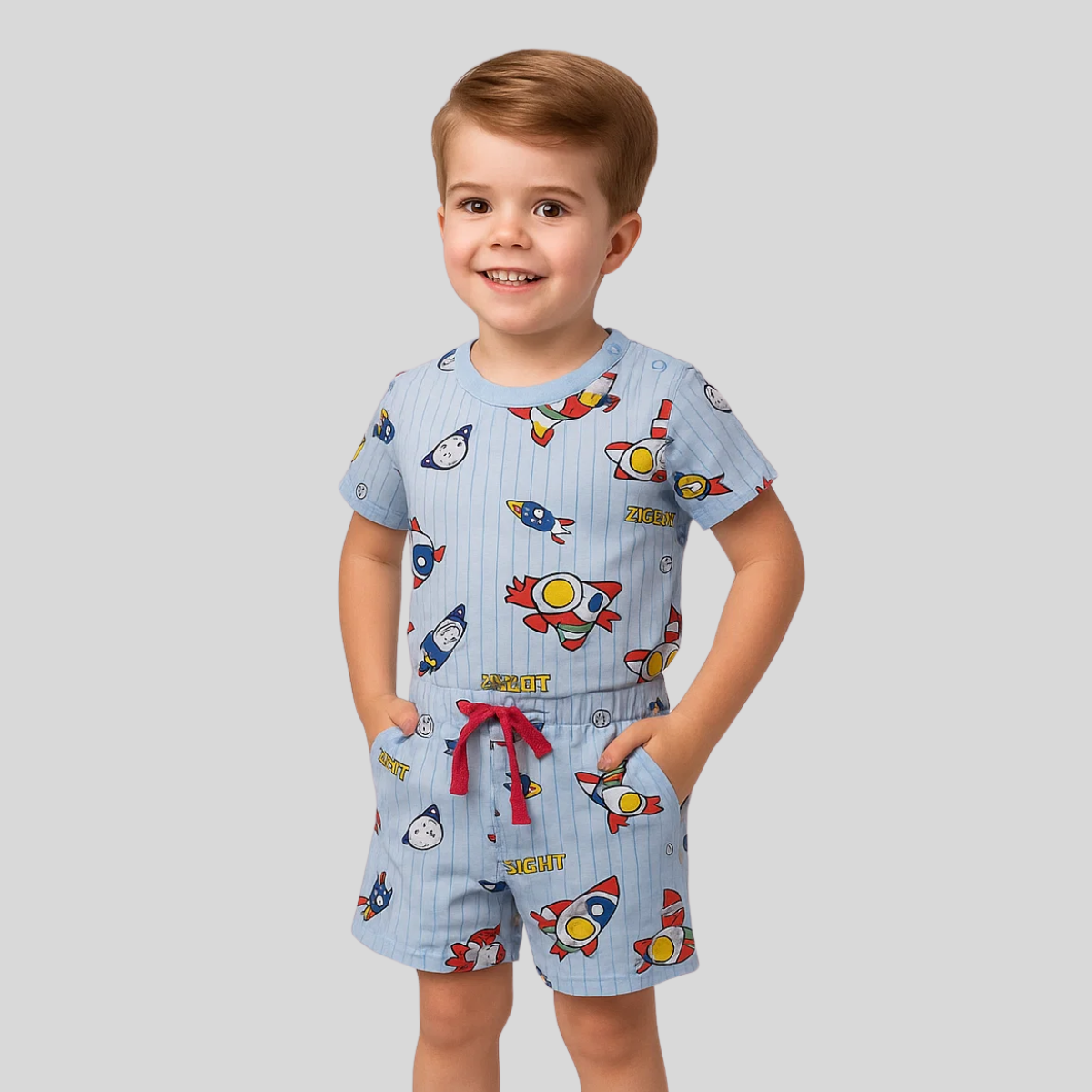 Boys Infant Co-Ord Set A-3347 for Stylish Little Ones
