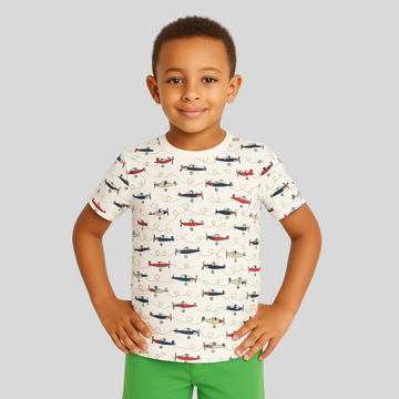 All Over Printed T-Shirt A-221 - Stylish and Unique Design
