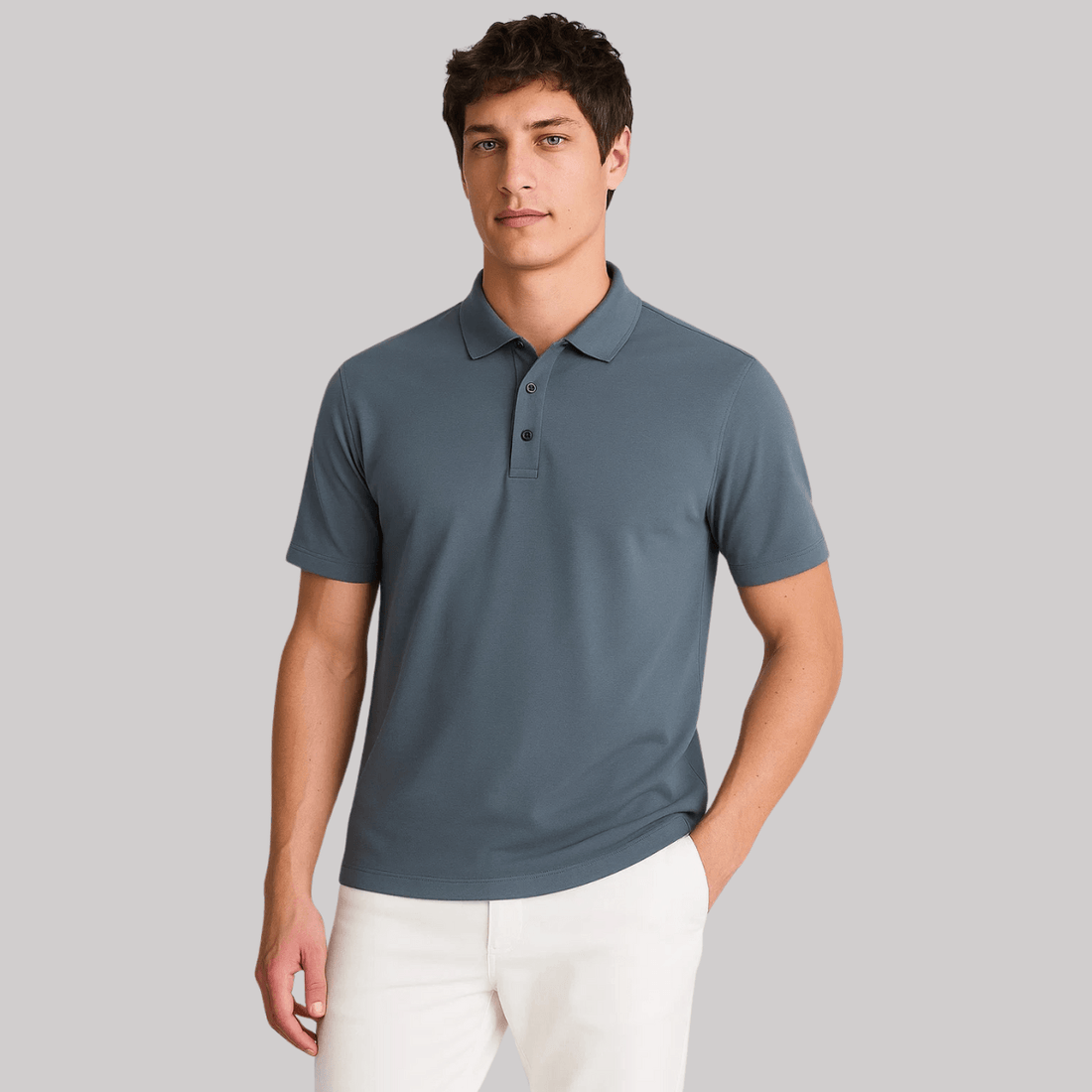 Mens Lycra Fabric Polo (A-3519)