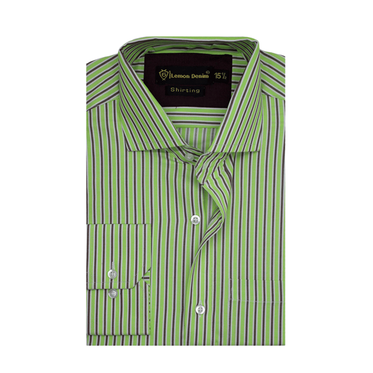 Executive Suiting Shirt for Men | Premium Quality Dress Shirt for Business and Formal Wear - LEMON DENIM