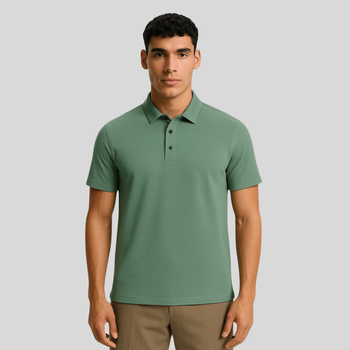Mens Lycra Fabric Polo (A-3518)