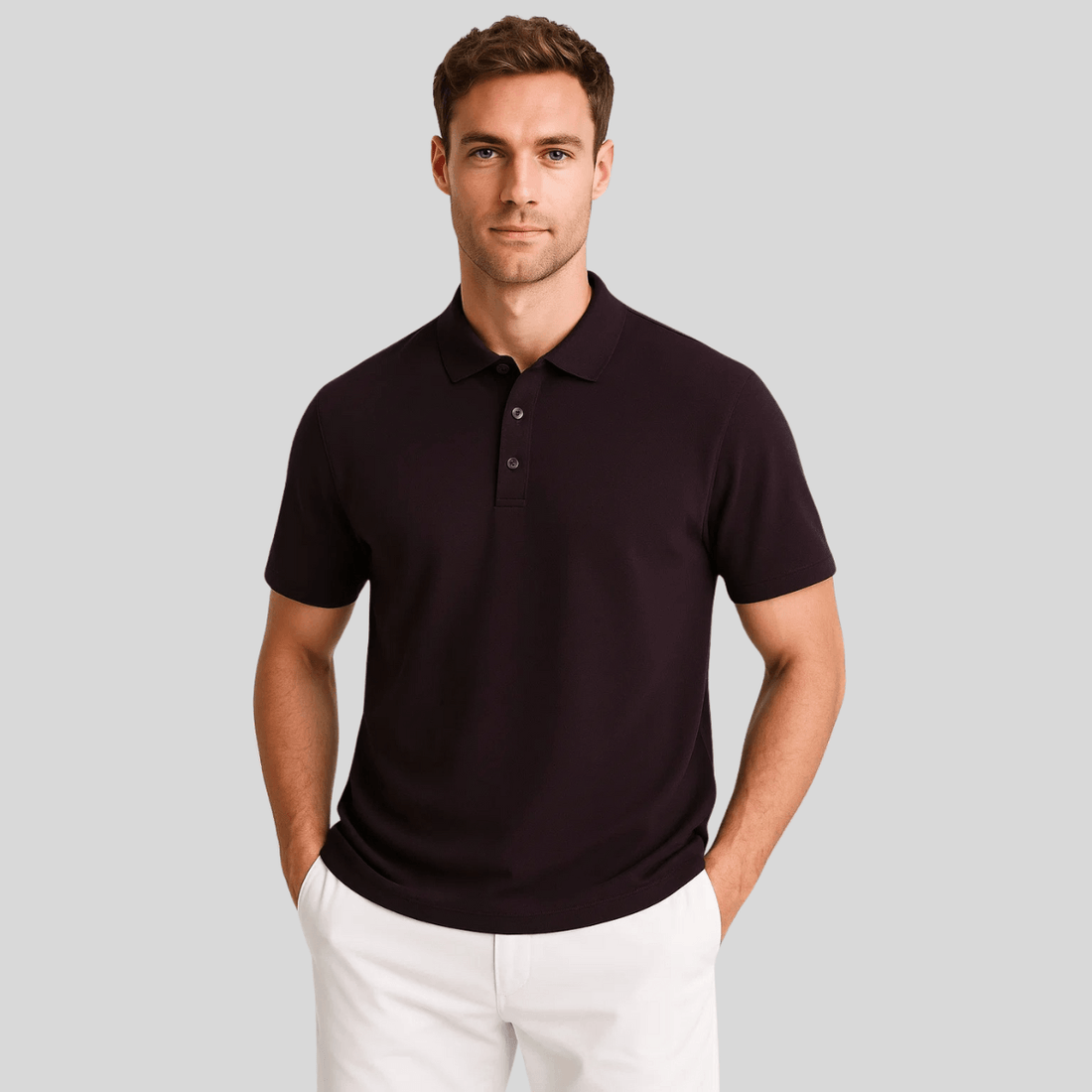 Mens Lycra Fabric Polo (A-3519)