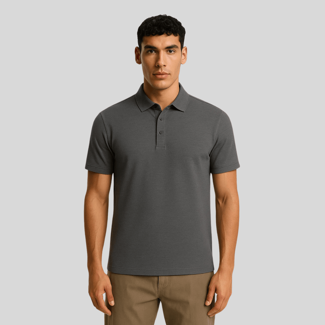 Mens Lycra Fabric Polo (A-3518)