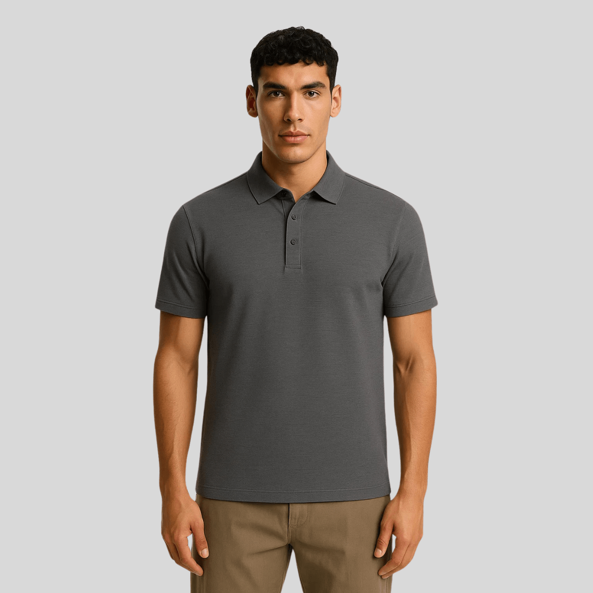 Mens Lycra Fabric Polo (A-3518)