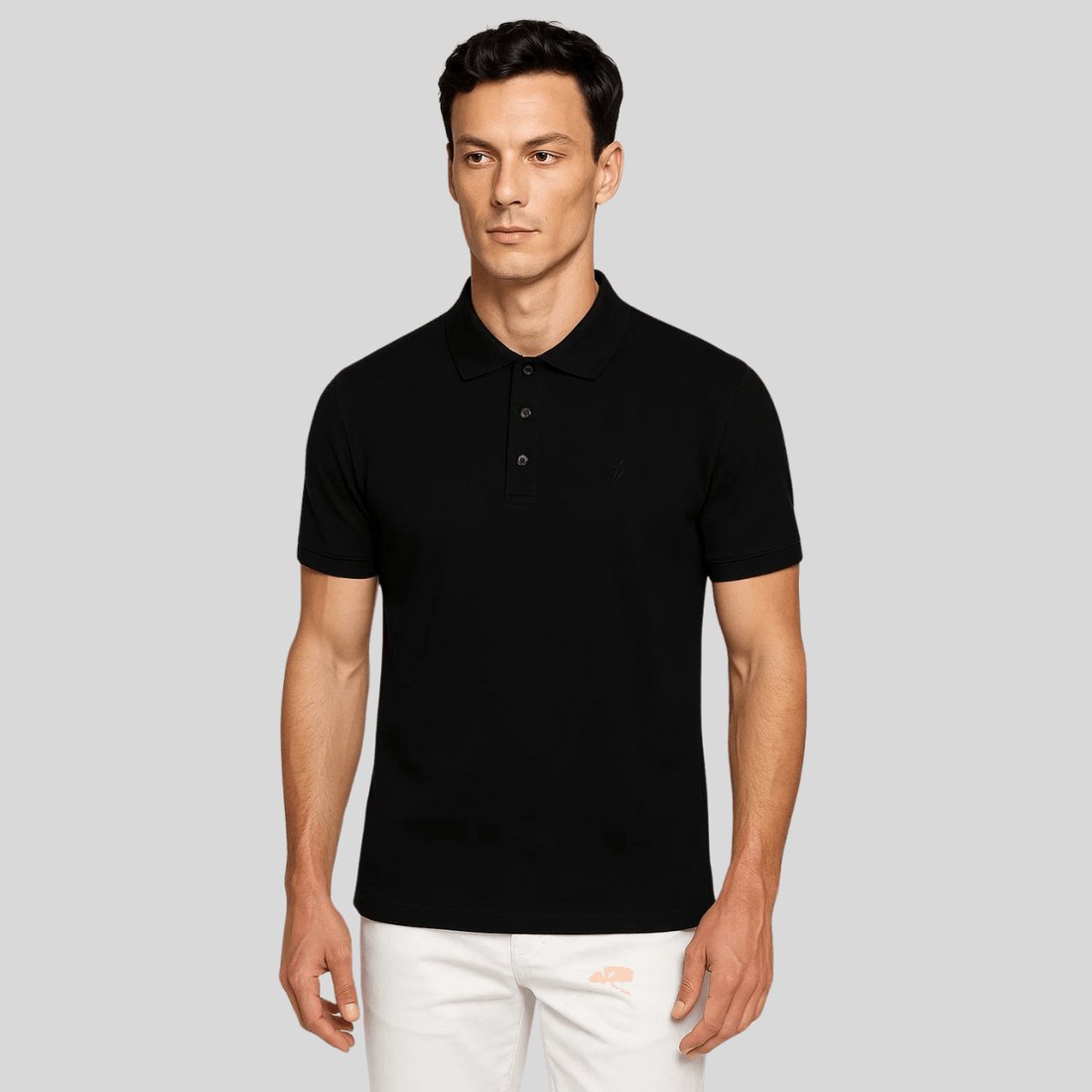 Mens Imported Plan Polo (A-3406)