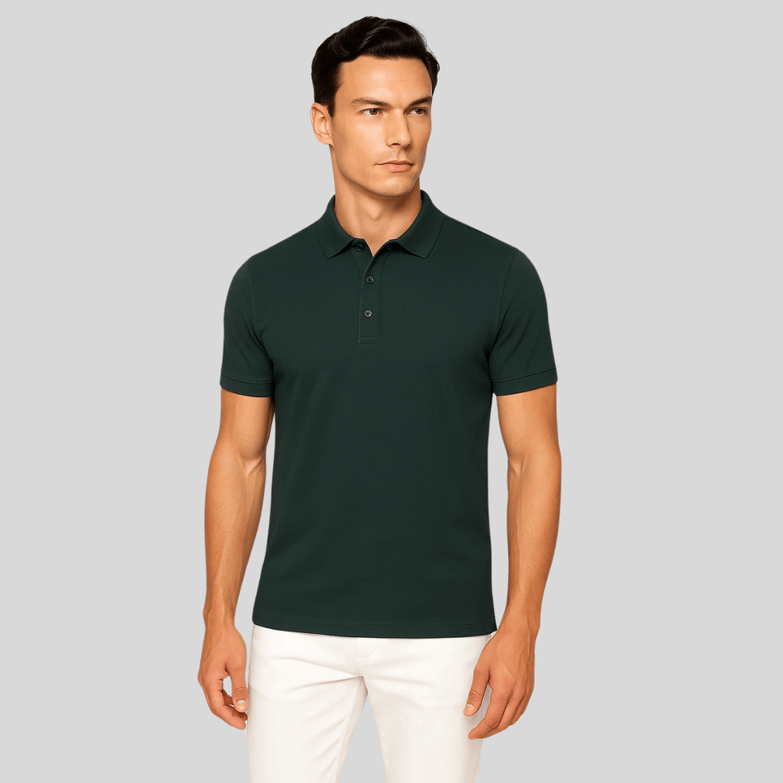 Mens Lycra Fabric Polo (A-3518)