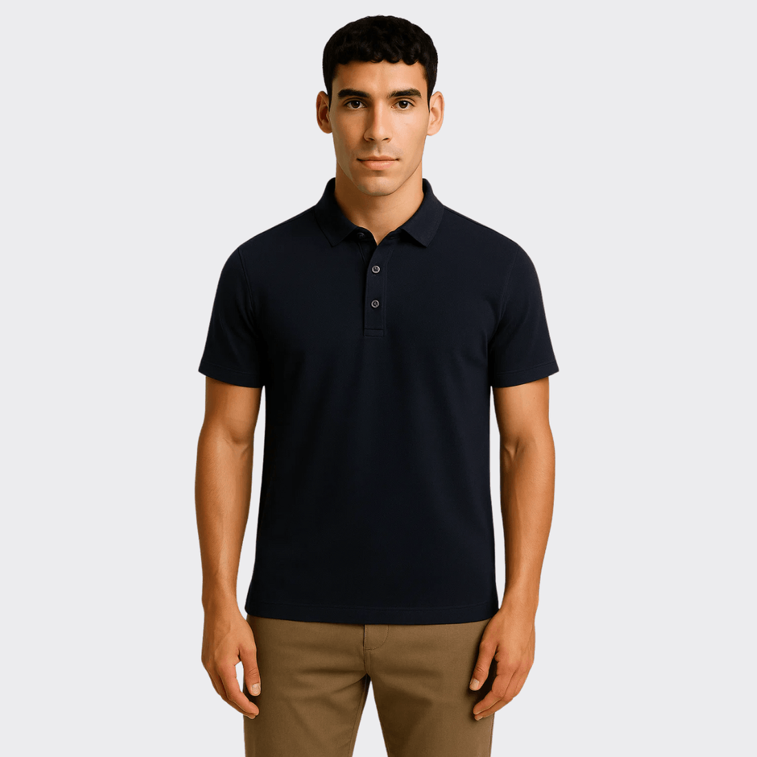 Mens Lycra Fabric Polo (A-3518)