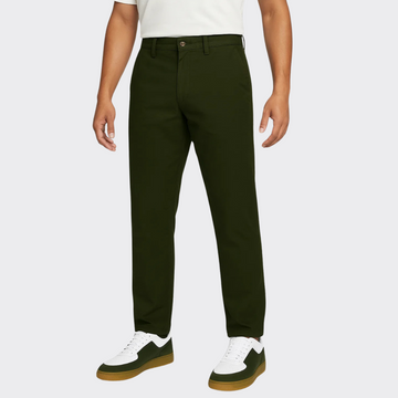 Olive Cotton Chino Trousers A-3451 - LEMON DENIM