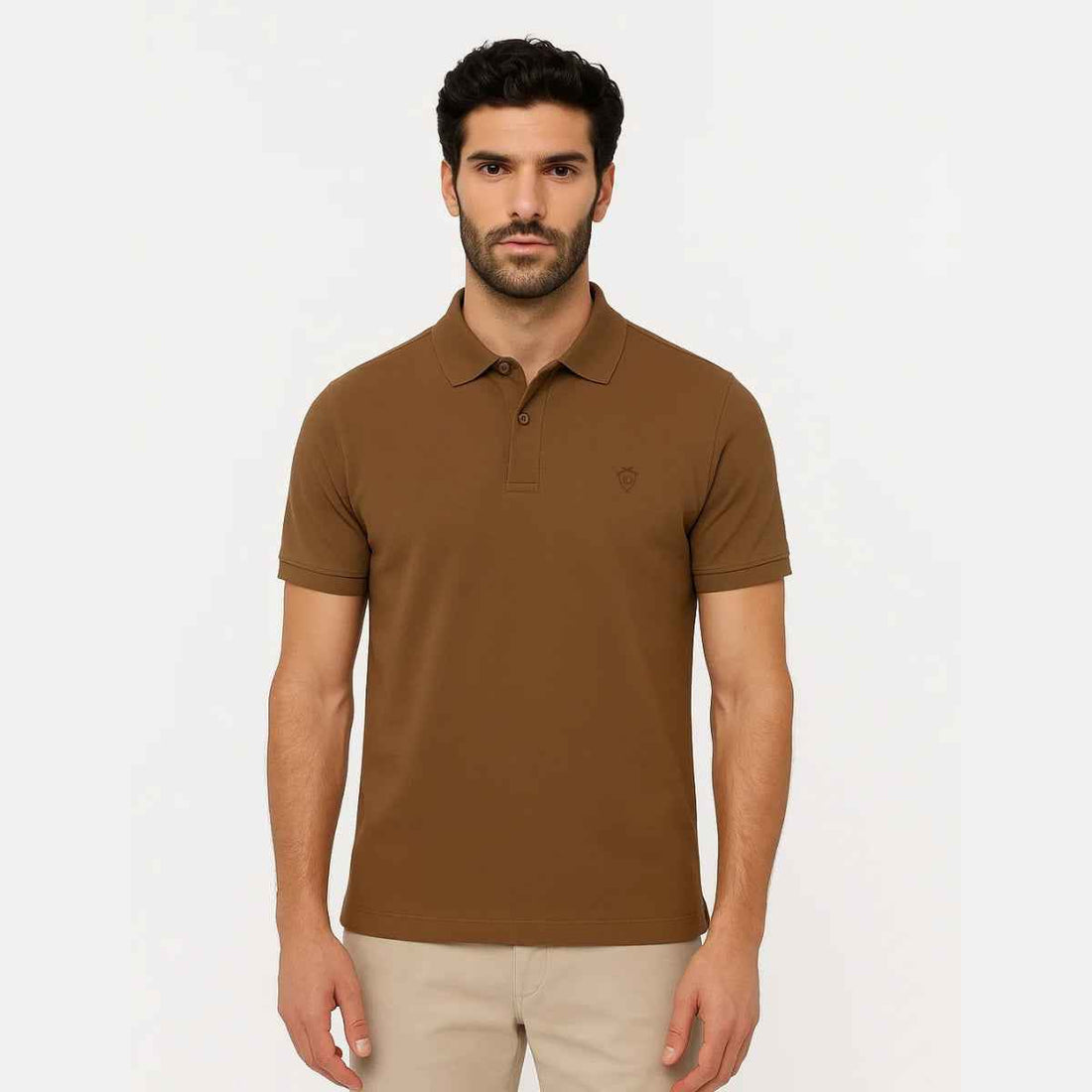 Mens Imported Plan polo (A-3407)